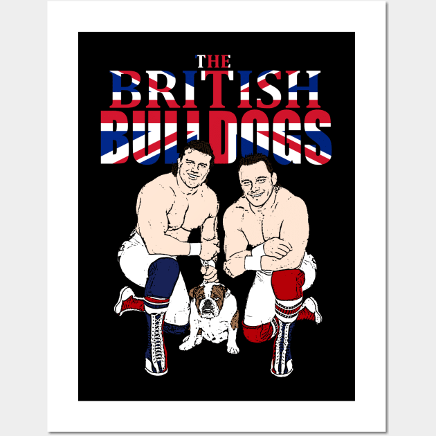 British Bulldogs Wall Art by lockdownmnl09